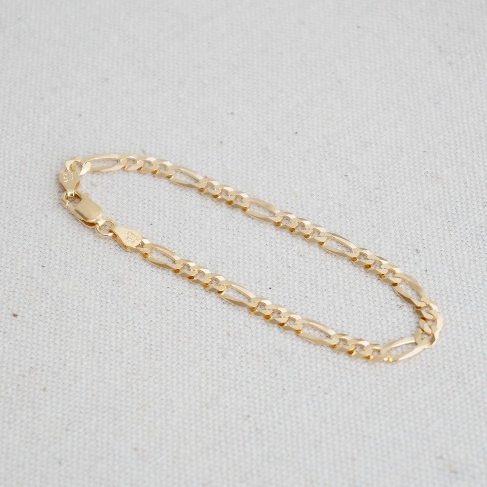 Limited Drop: 18K Gold Vermeil Chain Bracelets - Picture 3 of 16